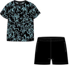 футболка+шорты 2ПФШ5873804н