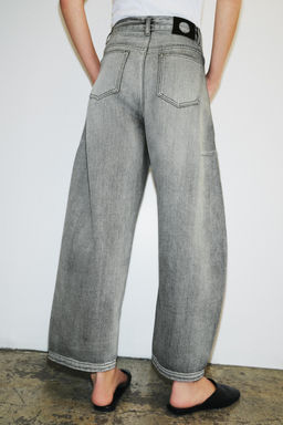 ZW COLLECTION ANKLE balloon mid-waist JEANS - Zara фото 3