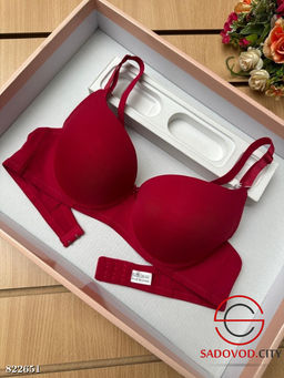 Бюстгальтер с пушап, гладкий