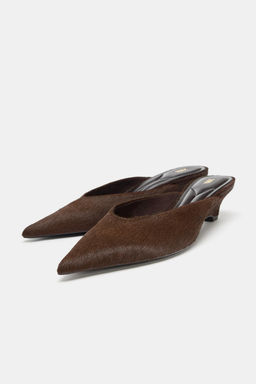 CU?A PIEL CON PELO / Marr?n - Zara фото 4