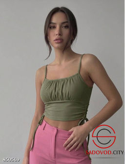 Топик женский однотонный