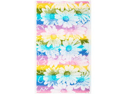 Полотенце махровое 6с104.411ж1 Ромашковый букет (белая рад) 67х40см