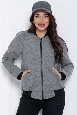 Бомбер Каприз (серый) Б12627-13 - Lt collection фото 3
