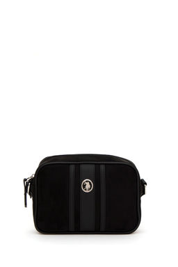 U. S. Polo Assn / Женская черная сумка через плечо - U.s. polo assn фото 3