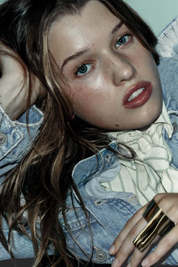 TRF RIPPED DENIM OVERSHIRT - Zara фото 2