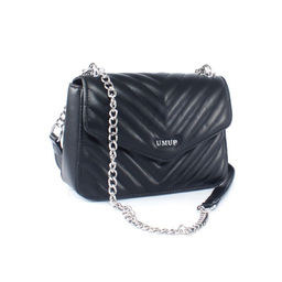 Сумка женская искусственная кожа UMUP-2023-226, 1отд, плечевой ремень, черный SALE 258706