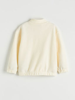 Dik Yaka Erkek ?ocuk Polar Sweatshirt