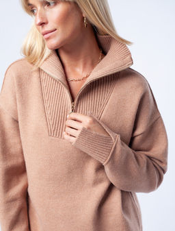 Джемпер из пряжи с кашемиром - Vilatte фото 5