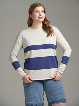ДЖЕМПЕР OVERSIZE ИЗ НАТУРАЛЬНОЙ ПРЯЖИ