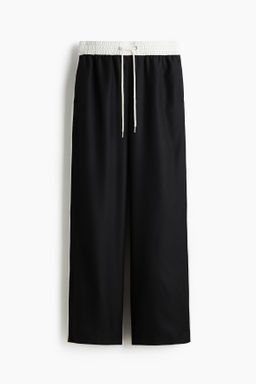 Pantal?n amplio con cord?n de ajuste - H&m фото 2