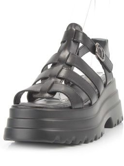 08-PEY337-2 BLACK Босоножки женские