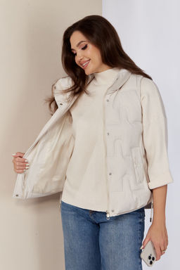 Жилет SHETTI 2152 молочный