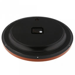 Часы настенные Маэстро д37,5см, h5,5см, мягкий ход, циферблат белый; цифры арабские, черный; корпус пластик, коричневый под дерево; в коробке (Китай) - Домашняя мода фото 5