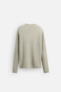 RELAXED FIT TEXTURED SWEATER - Zara фото 8