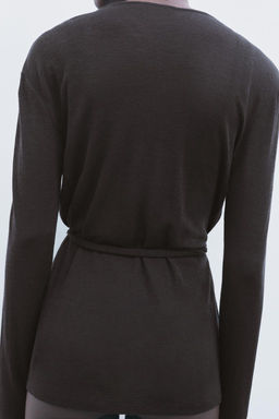 100% WOOL CARDIGAN - Zara фото 3
