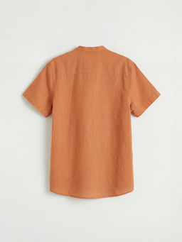 Hakim Yaka K?sa Kollu Erkek ?ocuk G?mlek