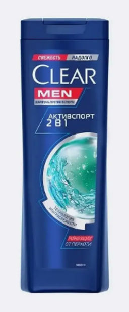 КЛИАР шампунь 400мл Муж 2в1 Актив спорт
