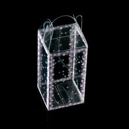 Цена за 5 шт. Складная коробка из PVC 4 x 4 x 8 см Зимушка - UPAK LAND фото 5