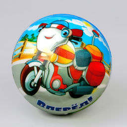 Цена за 12 шт. Мяч детский мягкий «Транспорт», 6.3 см, МИКС