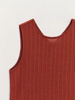 Майка прямого кроя с разрезом на спинке ZR2605023417-21 / Zarina  фото 11