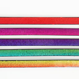 Ошейник лаковый Радуга, 30 х 1 см, разноцветный - Пижон фото 7