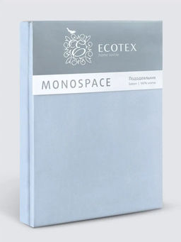Пододеяльник 200х220 Моноспейс голубой - Ecotex фото 8