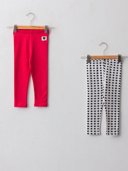 Beli Lastikli K?z Bebek Tayt 2li