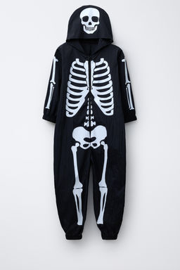 SKELETON JUMPSUIT COSTUME