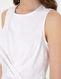 Beyaz Slim Fit Bluz - Pierre cardin фото 7