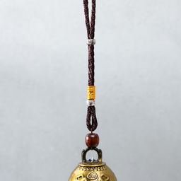 Колокольчик металл Карпы 4,6х4,6х31 см