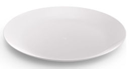Тарелка плоская "Натура" d-200мм белая