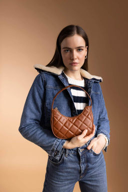 Kad?n Suni Deri Omuz Cantas? - Defacto фото 2