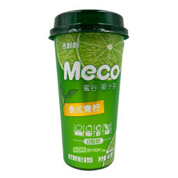 Напиток фруктовый чай Улун со вкусом лимон-лайм, Meco, Китай, 400 мл