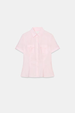 TAILORED POPLIN SHIRT - Zara фото 6