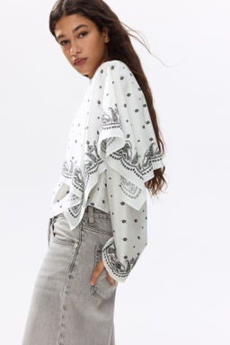 Blusa efecto layering - H&m фото 4