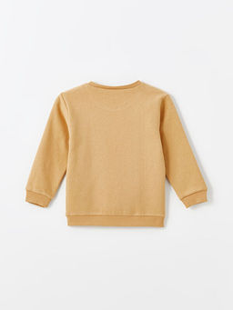 Bisiklet Yaka Uzun Kollu Bugs Bunny Bask?l? Erkek Bebek Sweatshirt - Waikiki фото 2