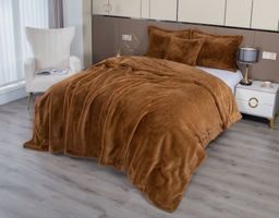 Покрывало декоративное Rabbit (охра) 220х240 - Kazanov.a. фото 3