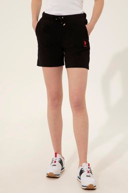Женские черные трикотажные шорты Скидка 20% в корзине - U.s. polo assn фото 9