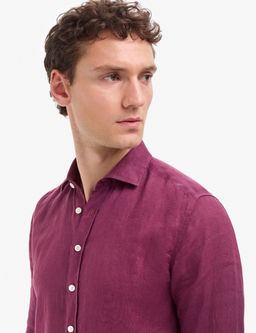 M_rd_m %100 Keten Regular Fit Uzunkollu G_mlek