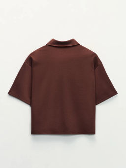 Джемпер на молнии из вискозы / Zarina фото 2