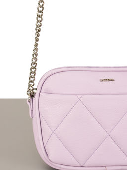 LACCOMA сумка Джулия-ЛЦ802-сиреневый эко кожа хлопок фото 5