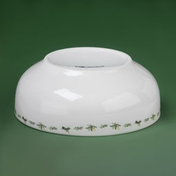 Салатник новогодний Доляна «Приближение чуда», 580 мл, 15.5×6 см, фарфор, цвет белый