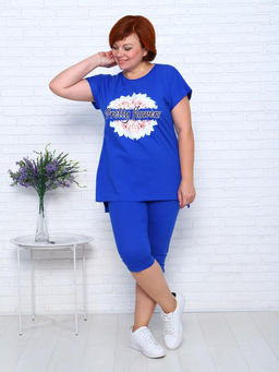 IV-CAPRIZ Деяна - костюм васильковый  фото 2