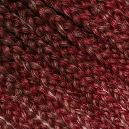 SIM-BRAIDS Афрокосы, 60 см, 18 прядей (CE), цвет русый/красный/молочный(#FR-23) - Queen fair фото 2