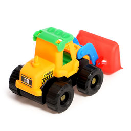 Набор тракторов Весёлая стройка, инерционные, в наборе 6 шт., цвет МИКС - Автоград фото 4