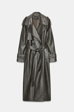FAUX LEATHER COAT - Zara фото 7