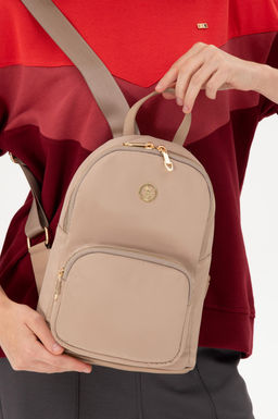 Женский бежевый рюкзак Неожиданная скидка в корзине - U.s. polo assn фото 2