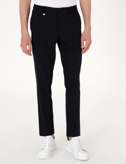 Lacivert Slim Fit Kuma_ Pantolon