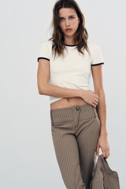 PINSTRIPED CAPRIS - Zara фото 13