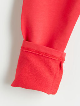 Beli Lastikli Bask?l? K?z ?ocuk Tayt